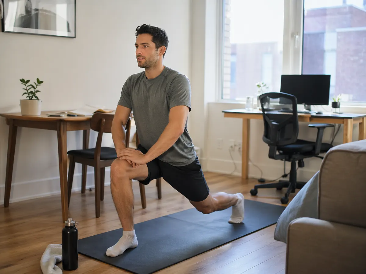 Workout di 10 minuti a casa nell'app Hypemove