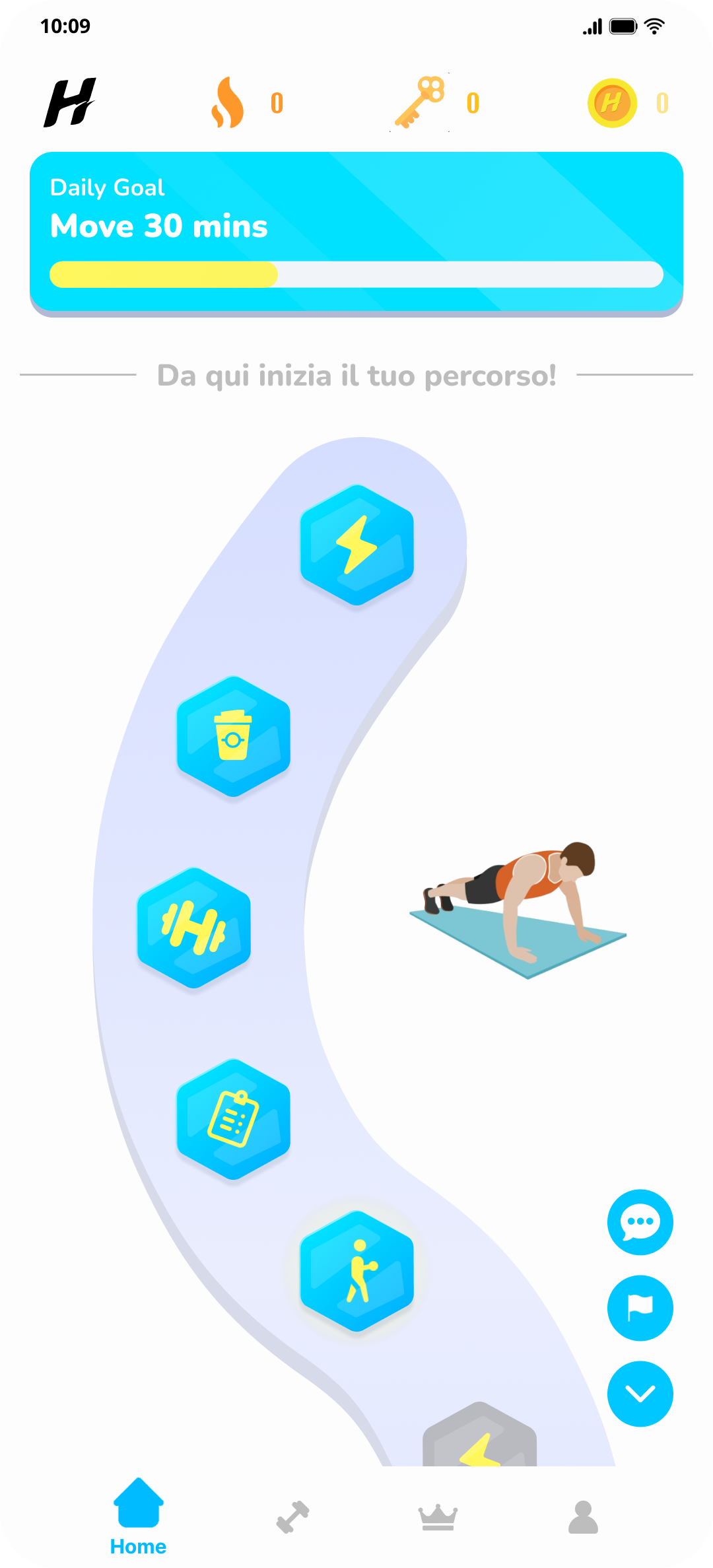 Anteprima dell'app Hypemove